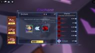 There are a total of 25 enchants in the game (Image via Roblox)